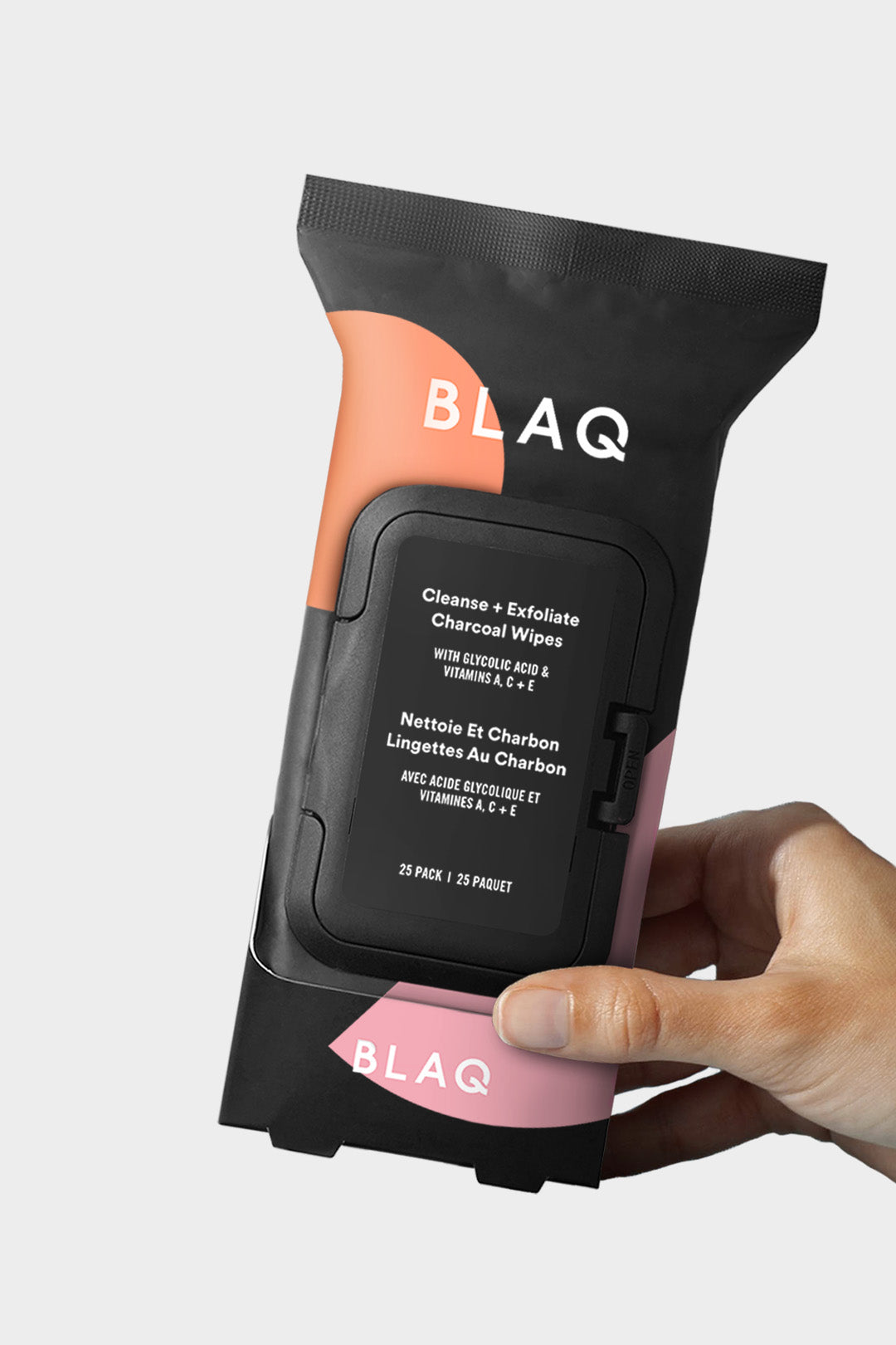 Cleanse & Exfoliate AHA Wipes 25-Pack